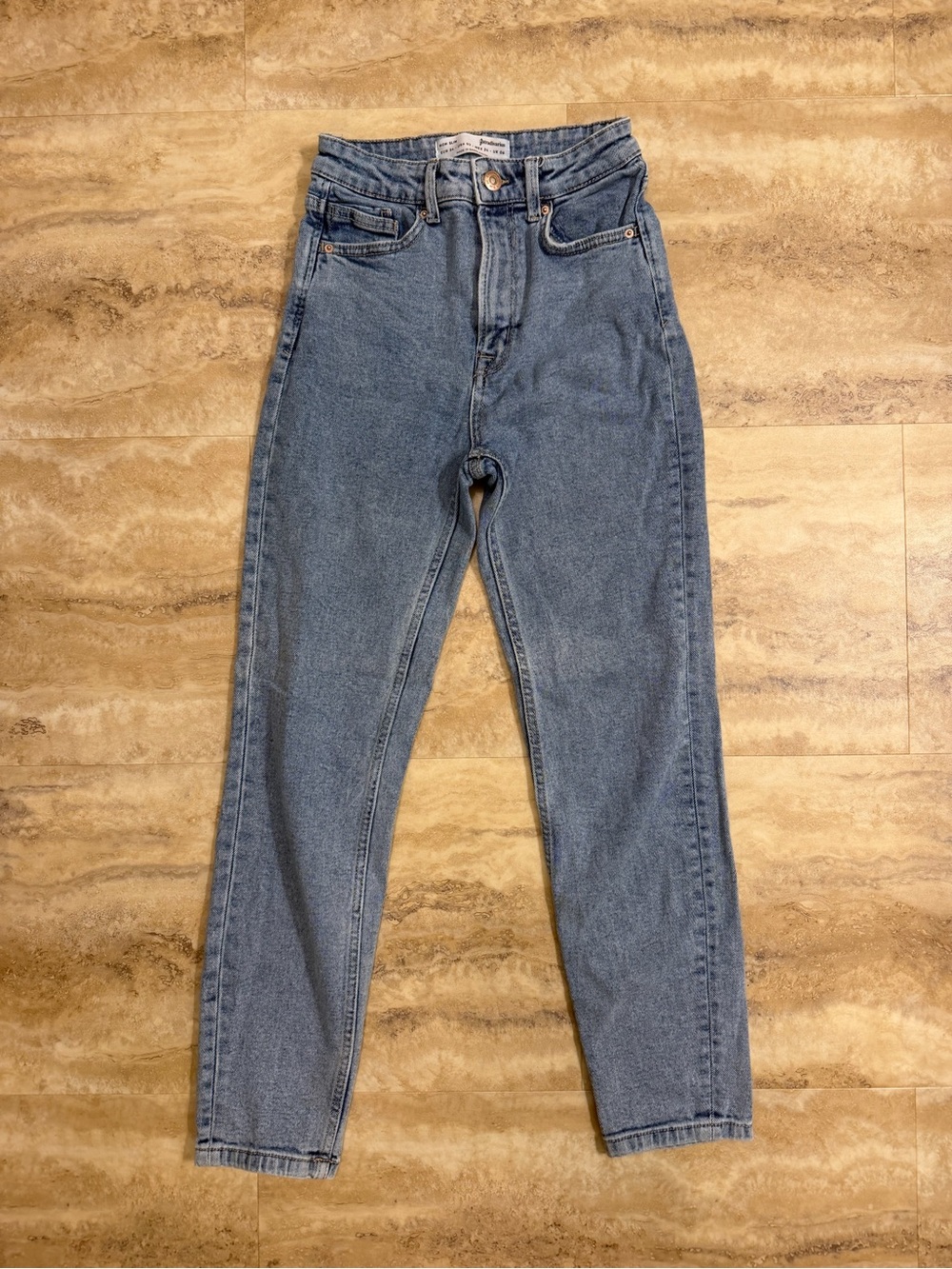 stradivarius High-Rise Vintage Wash Women’s Jeans